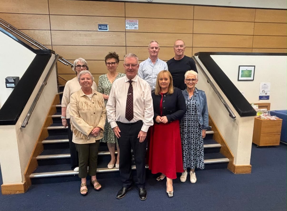 Myeloma Forward group meet the NI Helath Minister Mike Nesbitt